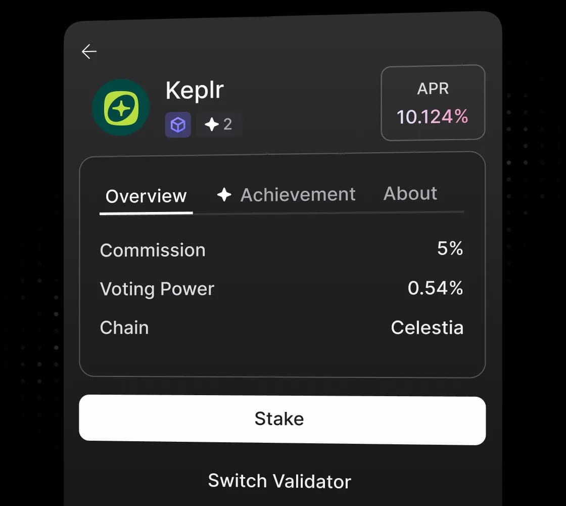 Stake & Earn Rewards